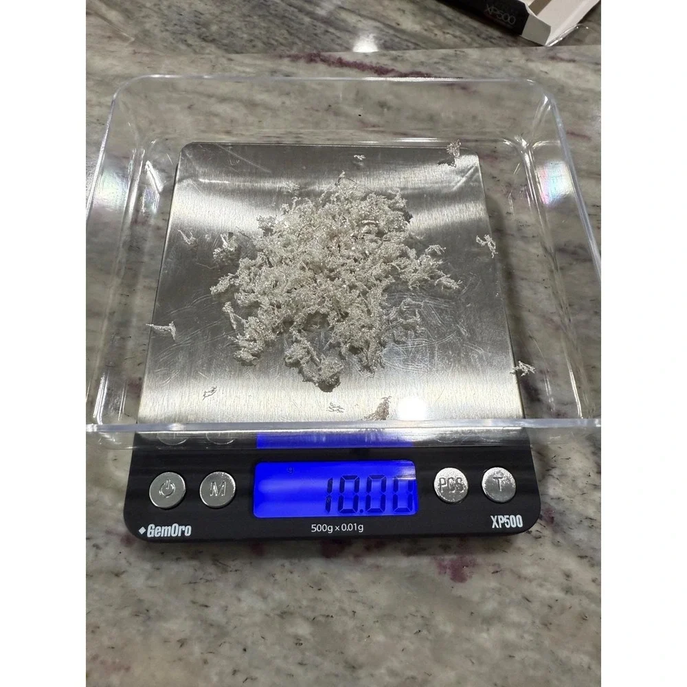 Pure 0.999 Silver Crystals – Electrolytic Refining – Investment, Keepsake, Art, - Picture 4 of 6